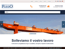 Tablet Screenshot of faedogru.it